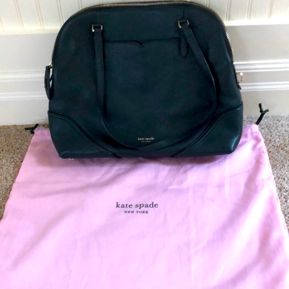 Kate Spade like new green dome bag
